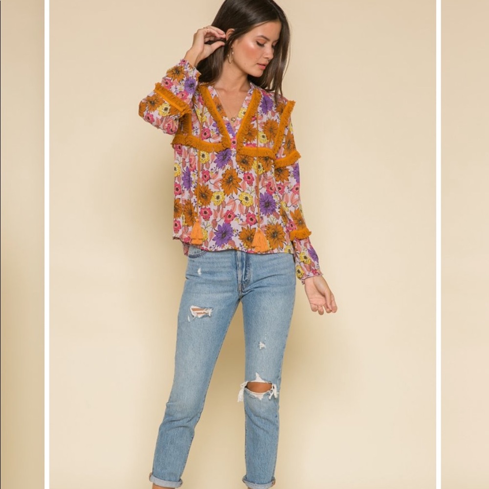 Fringe blouse - Picture 3 of 3